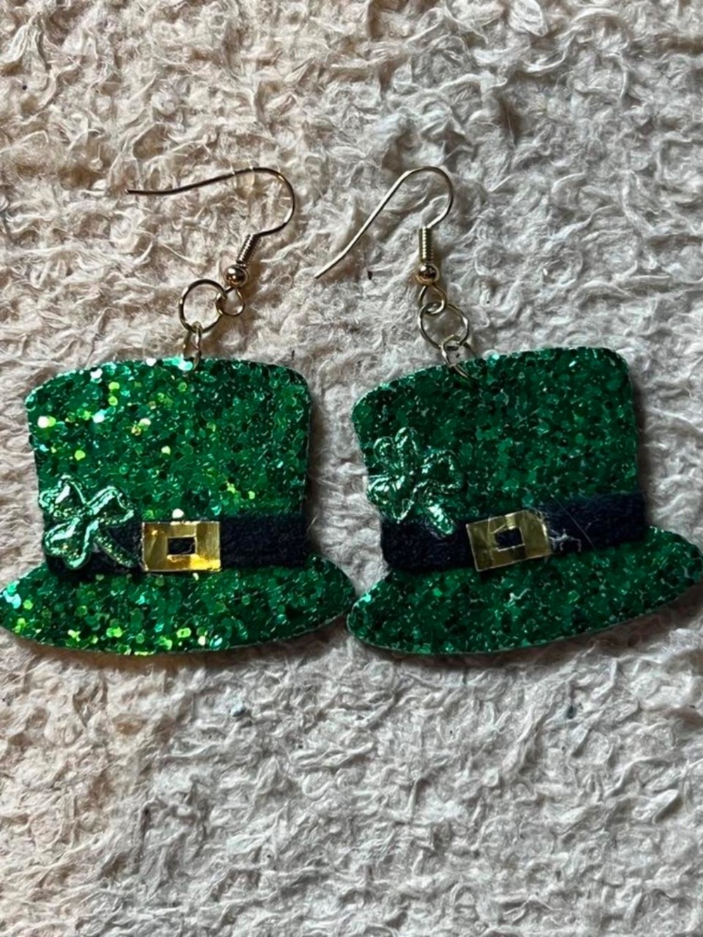Leprechaun Top Hat Earrings